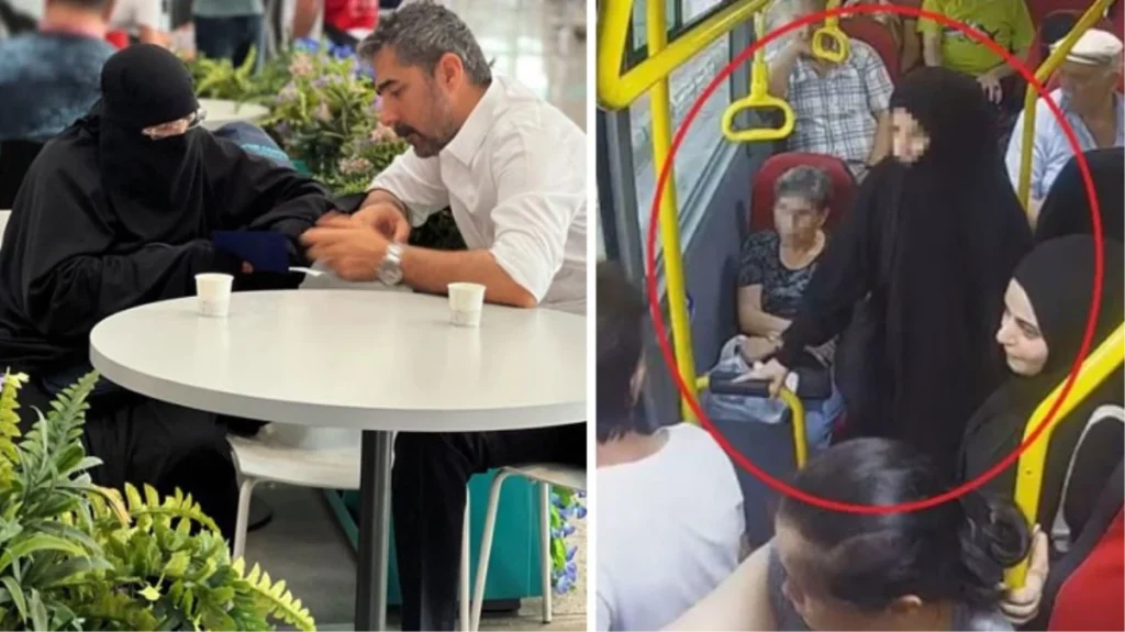 İbrahim Tatlıses’in eski eşi Adalet Sara’dan çarşaflı gence hakaret eden kadına sert tepki