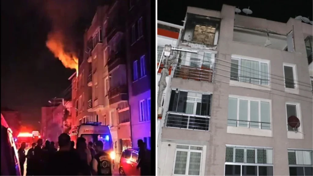 Eskişehir’de 4 katlı apartmanda patlama gerçekleşti: Balkondan sokağa savrulan şahıs hayatını kaybetti
