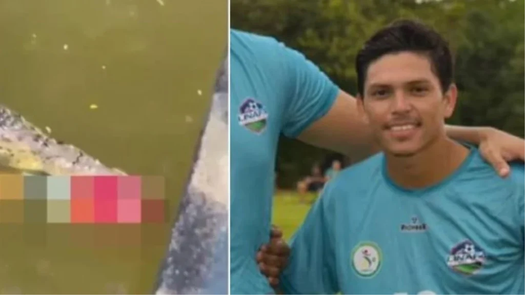 Görüntüler dehşet verici! Costa Rica’da nehre giren futbolcu, timsah saldırısında hayatını kaybetti