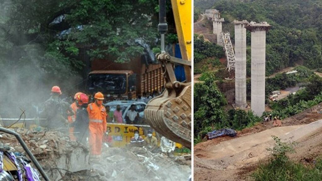 Hindistan’da inşaat halindeki demir yolu köprüsü çöktü: 26 kişi hayatını kaybetti