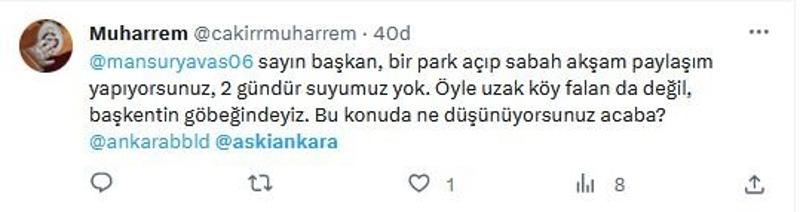 Ankara'da tepkiler çığ gibi! Mansur Yavaş vatandaşı isyan ettirdi...