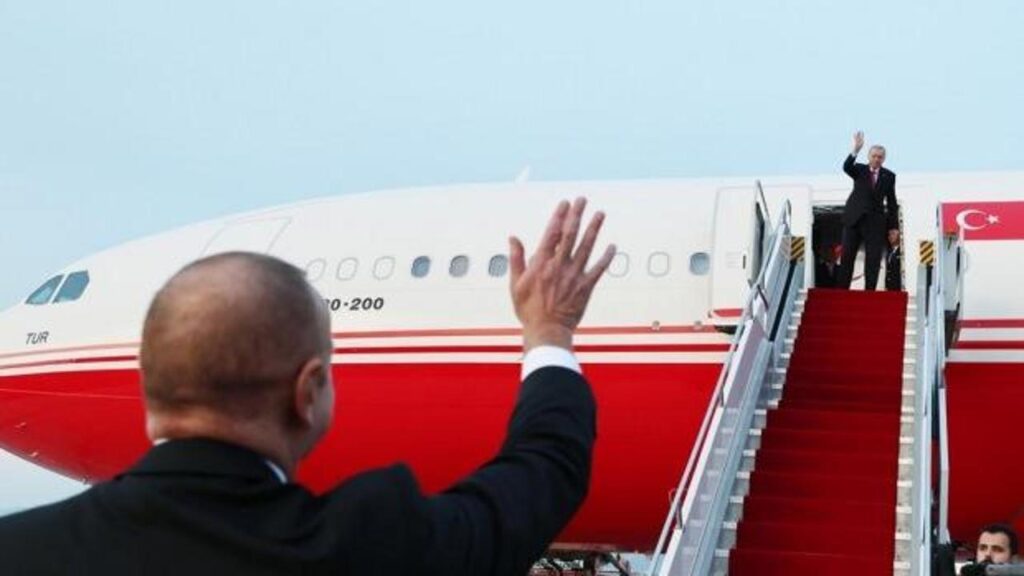Cumhurbaşkanı Erdoğan, çalışma ziyareti kapsamında bulunduğu Nahçıvan’dan ayrıldı