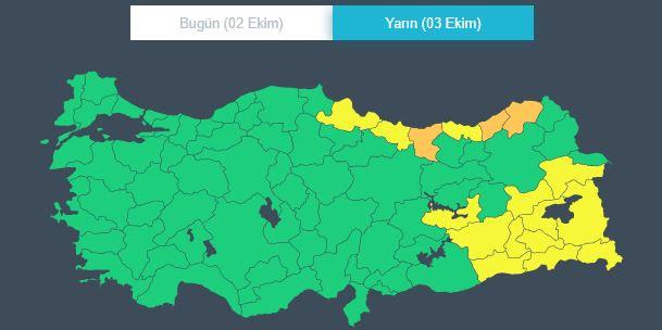 Meteorolojiden 17 il için flaş uyarı! Kuvvetli olacak