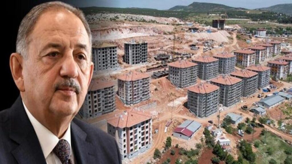 Bakan Özhaseki’den deprem konutları açıklaması