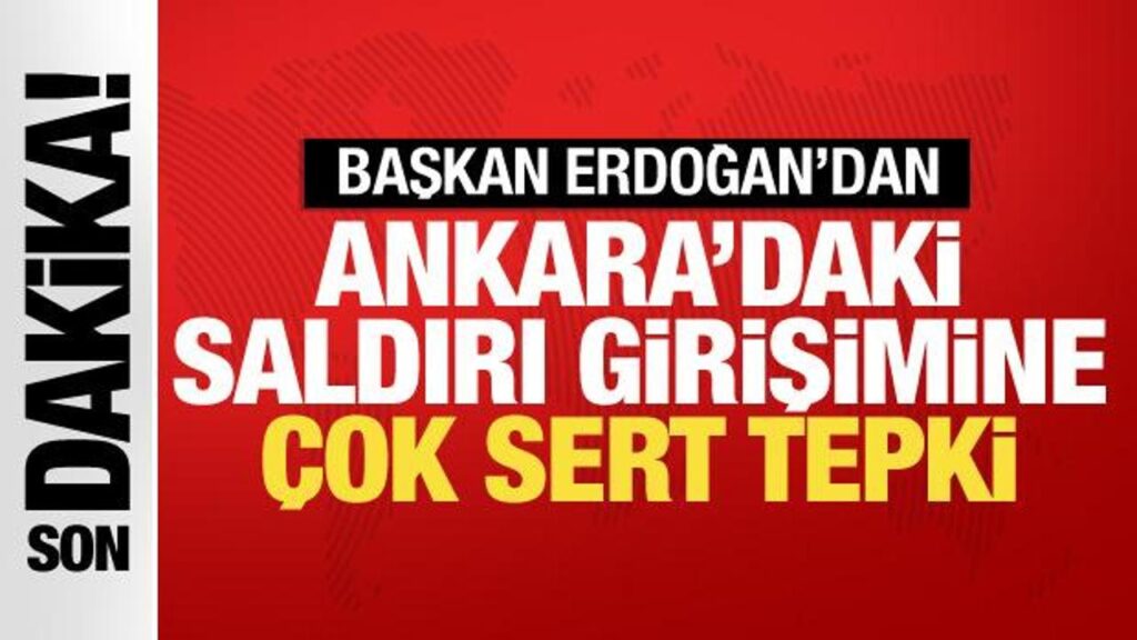 Başkan Erdoğan’dan terör saldırısı girişimi hakkında ilk açıklama: Son çırpınışları