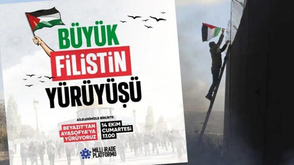 Büyük Filistin Yürüyüşü yarın