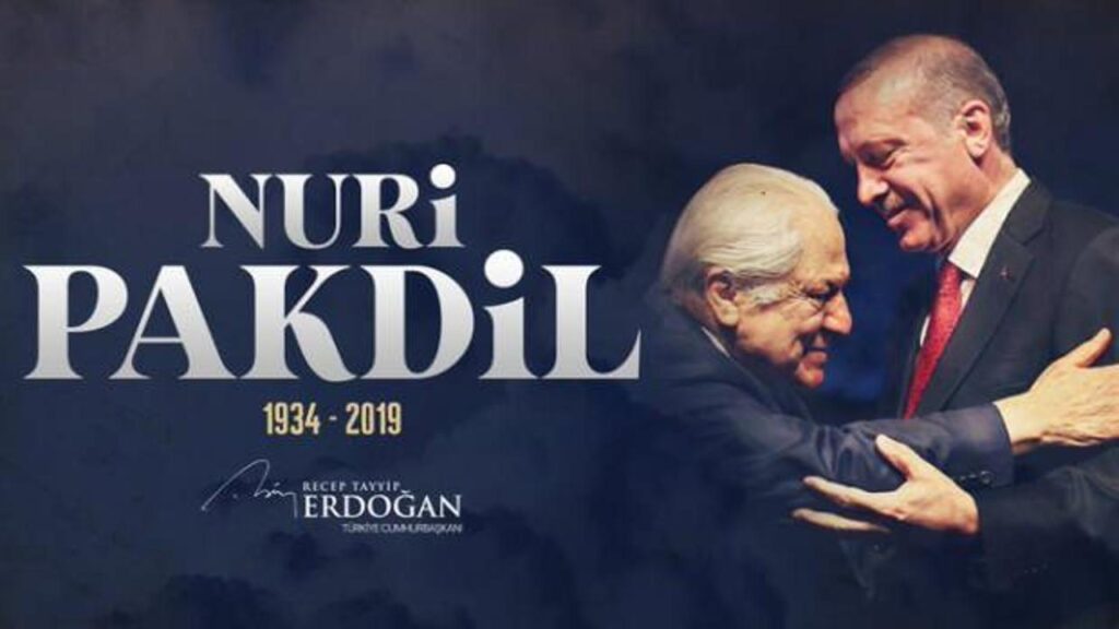 Cumhurbaşkanı Erdoğan, Nuri Pakdil ve Özdemir Bayraktar’ı andı