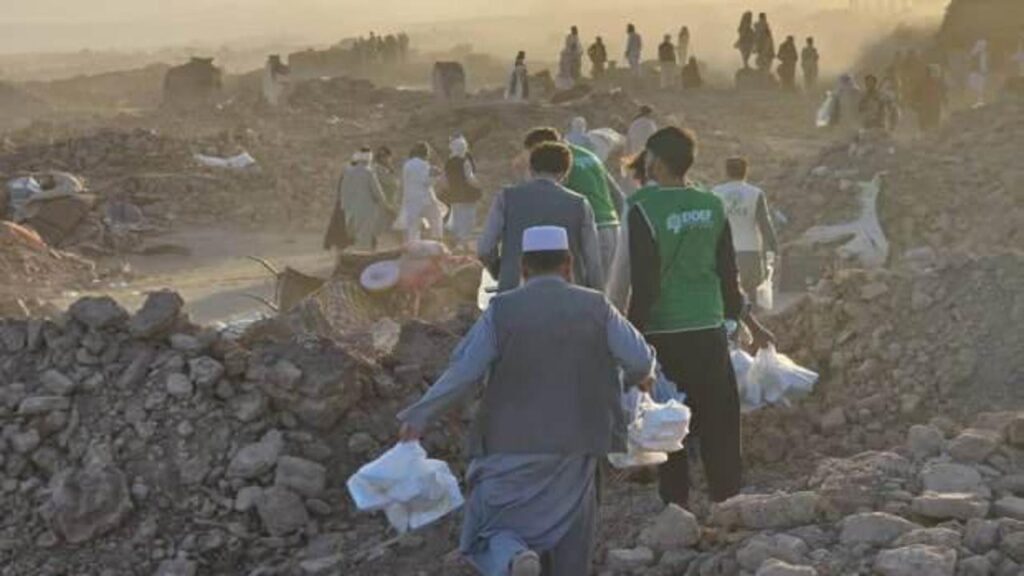 İDDEF, deprem felaketi yaşayan Afganistan’ın yaralarını sarıyor