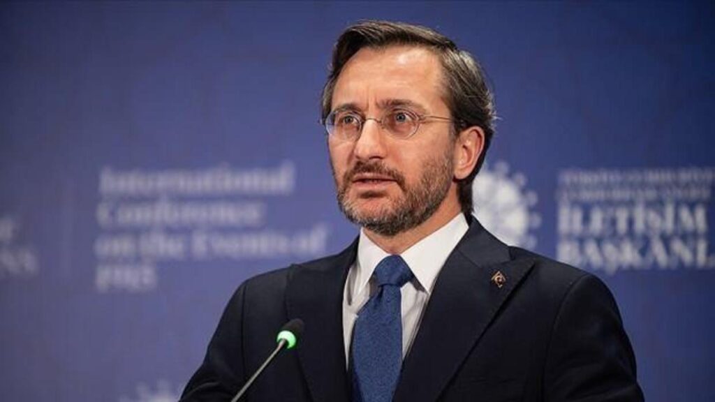 İletişim Başkanı Fahrettin Altun: Kararlıyız
