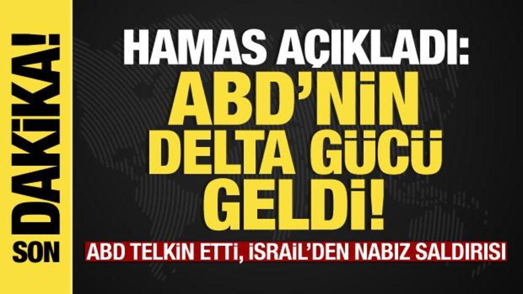 İsrail-Filistin savaşında son dakika: Hamas’tan ABD ve İsrail açıklaması