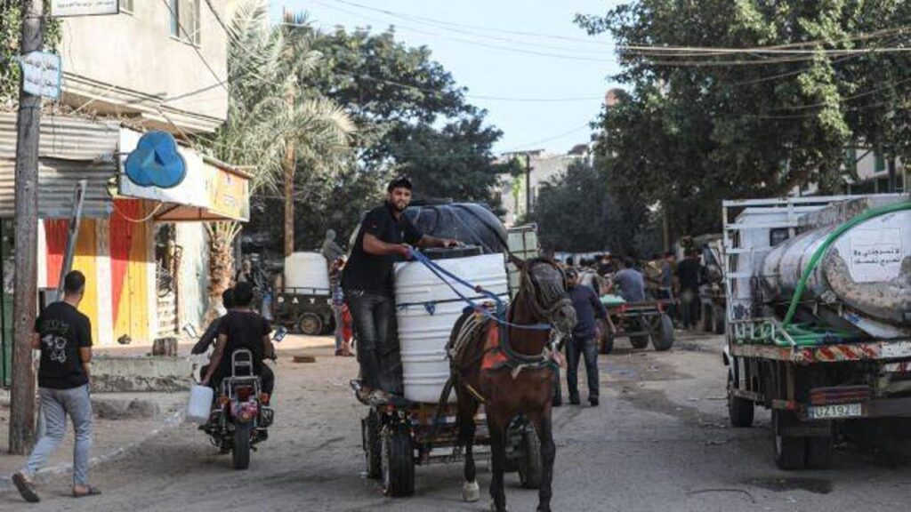 İsrail saldırıları altındaki Gazze’de su krizi