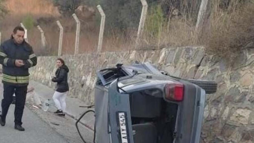 Kuşadası’nda trafik kazası: Bir kişi yaralandı
