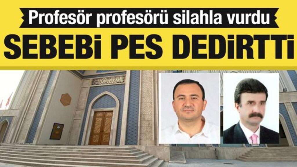 Necmettin Erbakan Üniversitesi’nde profesörü profesörü silahla vurdu! Nedeni pes dedirtti