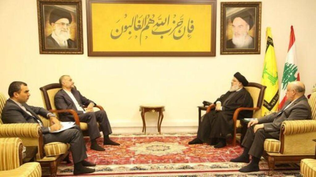 İranlı Bakan, Nasrallah’la Gazze’yi görüştü