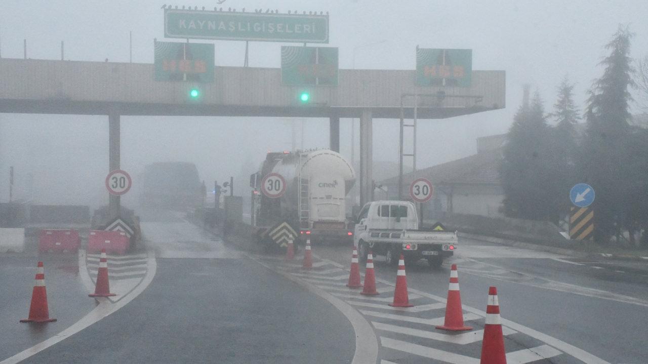 Bolu Dağı Tüneli İstanbul istikameti trafiğe kapatıldı