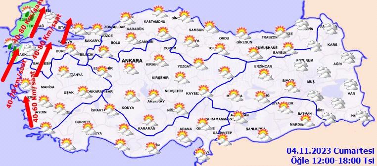 Meteoroloji son dakika sağanak yağış uyarısı