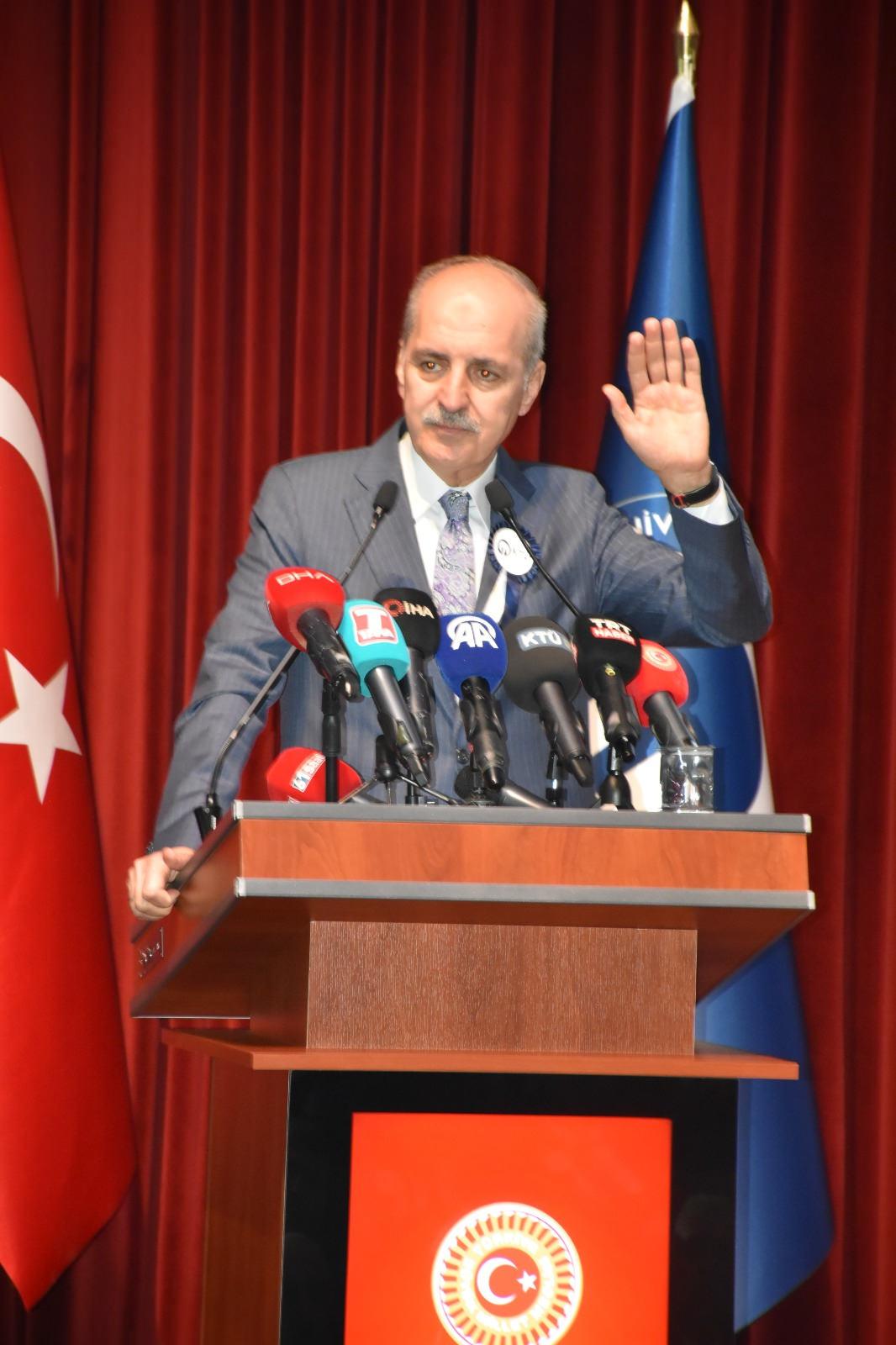 Kurtulmuş'tan Batı'ya tepki: Savaşın bitmesini istemediler!