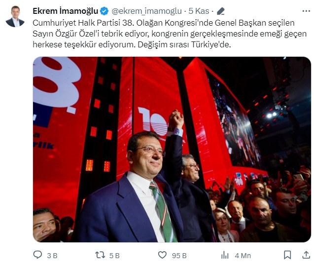 Koltuğa oturmadan koltuğu gasp etti! CHP'de İmamoğlu vesayeti