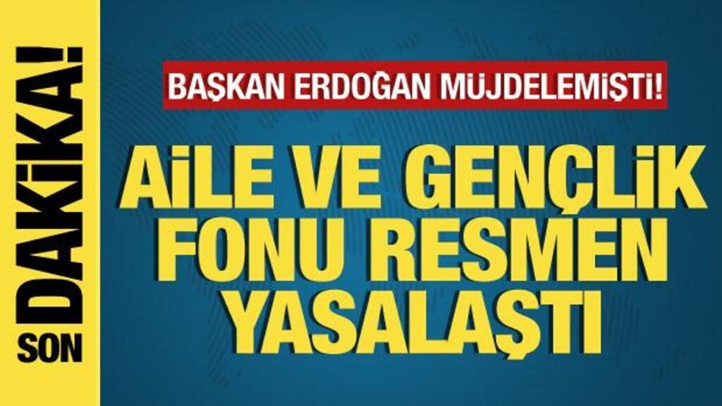 Yeni evlenen gençlere faizsiz kredi müjdesi! Aile ve Gençlik fonu TBMM’de kabul edildi