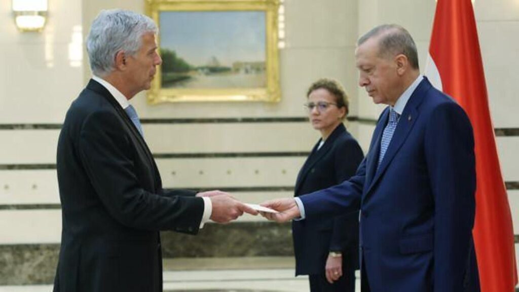 Cumhurbaşkanı Erdoğan, Lüksemburg Büyükelçisi Faber’i kabul etti