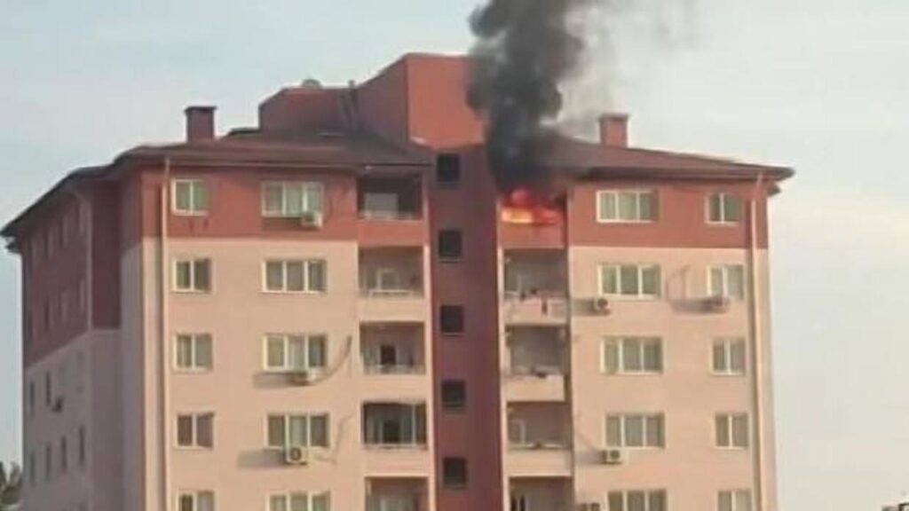 Diyarbakır’da 8’inci Ana Jet Üssü’ndeki lojmanda yangın