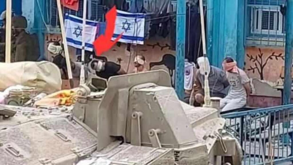 İsrailli askerler, Filistinli kardeşleri tankın önünde canlı kalkan olarak kullandı