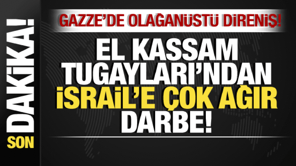 Son dakika İsrail-Filistin savaşı: Hamas’tan, İsrail’e çok ağır darbe! Hepsi imha edildi