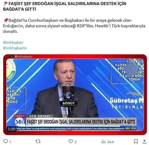 Cumhurbaşkanı Erdoğan'ın Irak ziyareti sonrası PKK yandaşlarını korku sardı!