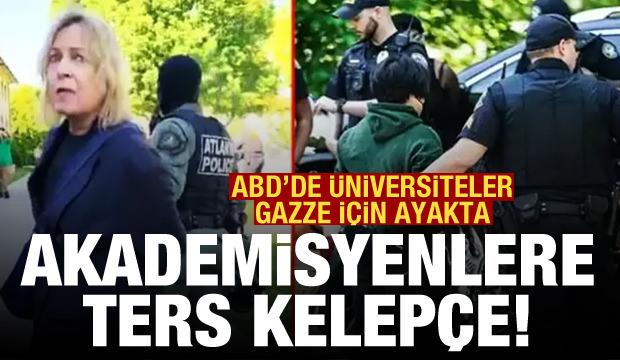 Filistin için ayaklanmışlardı! Refah'tan ABD'deki üniversite öğrencilerine mesaj