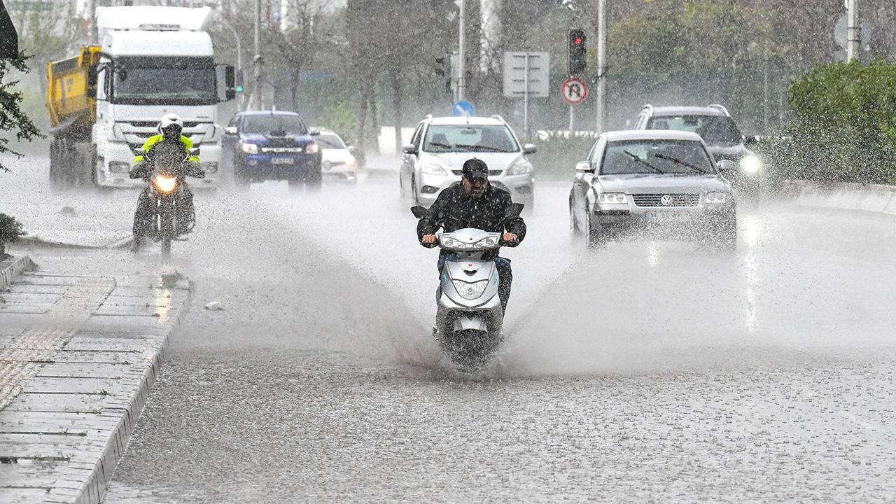 Meteoroloji'den 6 ile sarı kodlu uyarı: Kuvvetli yağış ve rüzgara dikkat