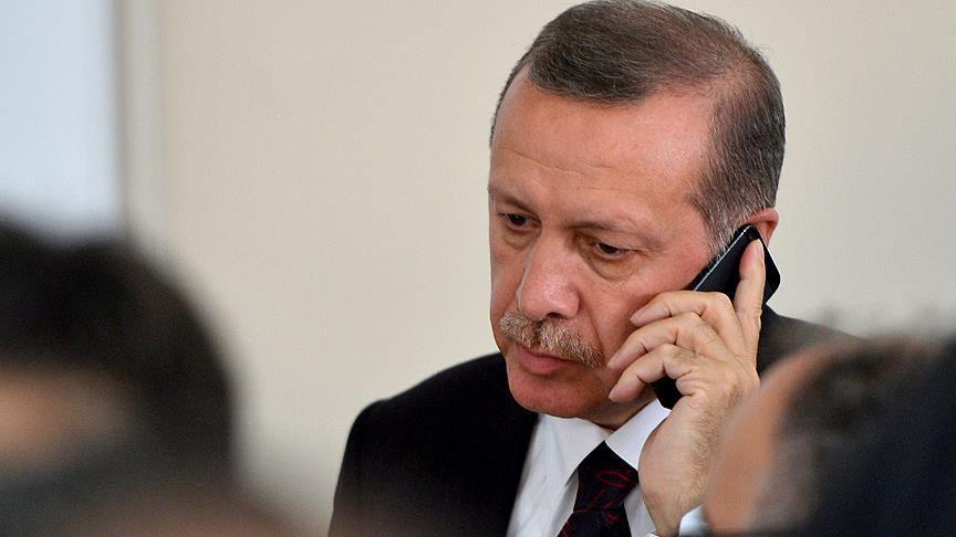 Cumhurbaşkanı Erdoğan İlham Aliyev ile telefon görüşmesi gerçekleştirdi