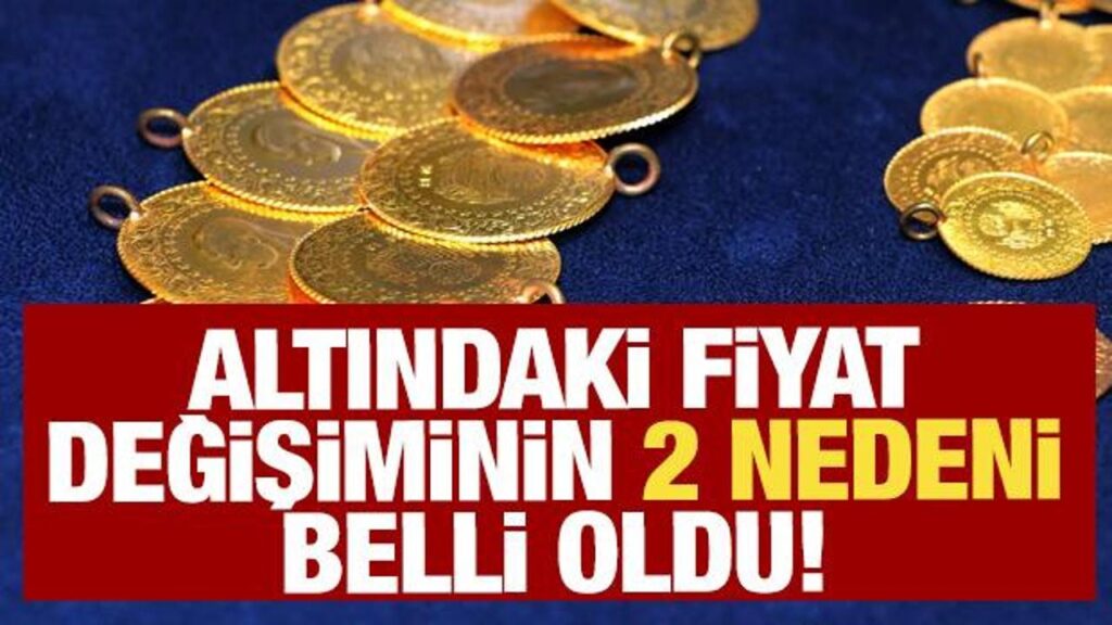 Altını olanlar ekrana kitlendi: Altındaki ani fiyat değişiminin 2 nedeni belli oldu
