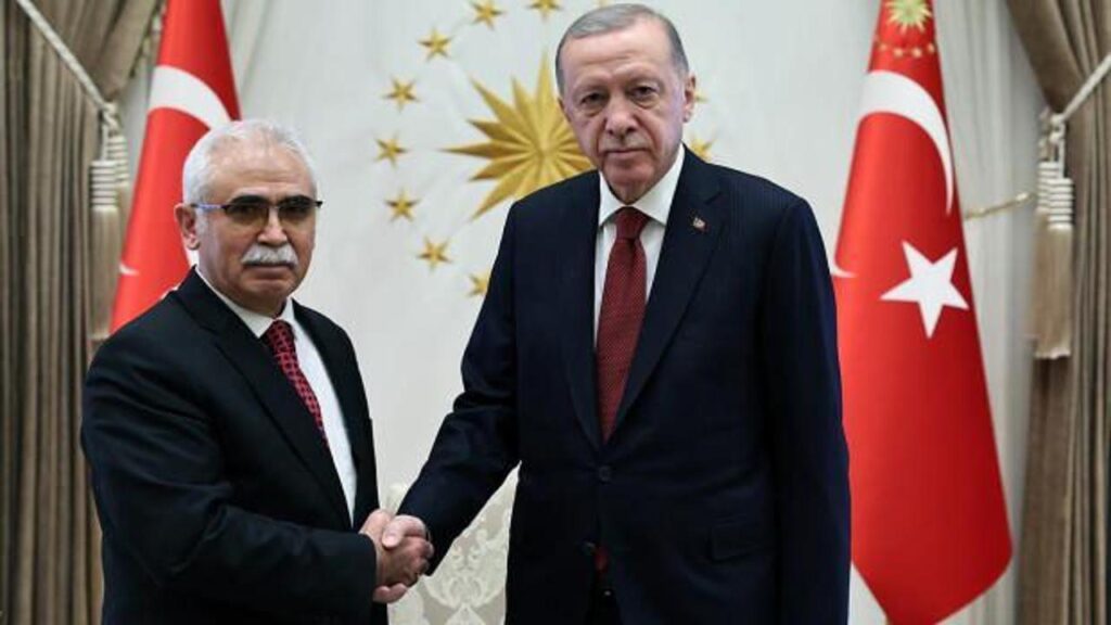 Başkan Erdoğan, AYM Başkanı’nı kabul etti