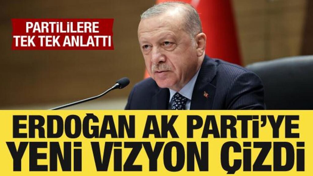 Cumhurbaşkanı Erdoğan, AK Parti’nin yeni yol haritasını çizdi