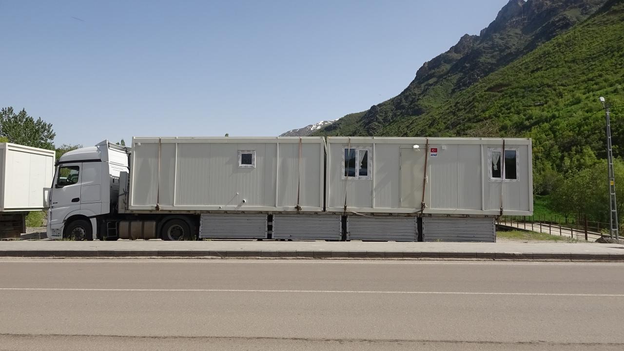 Deprem hazırlığı: Şehre konteyner kurulumu başladı!