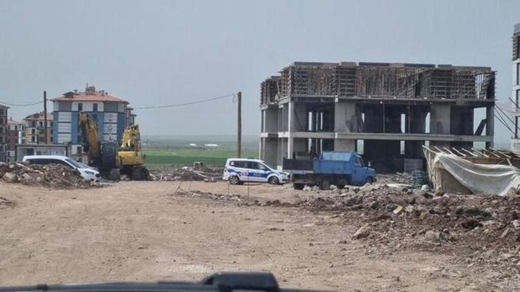 Diyarbakır’da inşaatta çalışan işçinin feci ölümü!