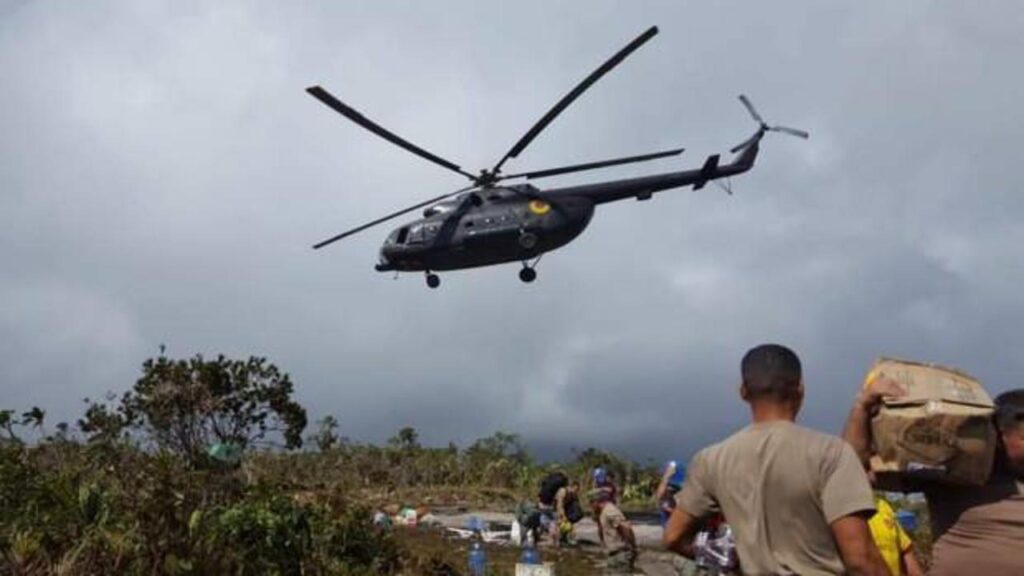 Ekvador’da askeri helikopter düştü: 8 kişi hayatını kaybetti