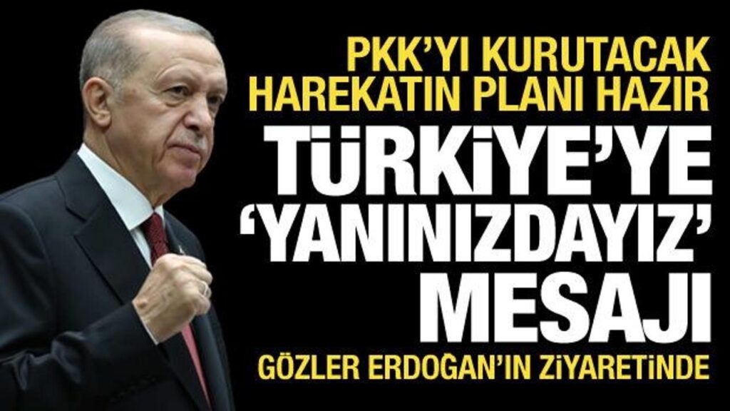 Erdoğan “kaynağında kurutacağız” demişti: PKK’yı Irak’tan sökme planı hazır