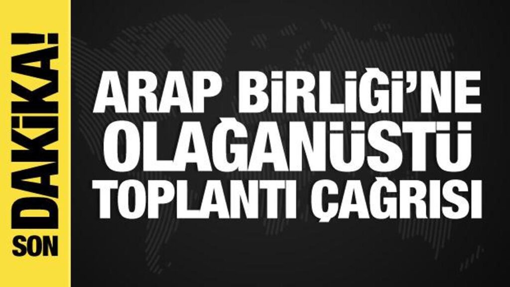 Filistin, Arap Birliği’ne olağanüstü toplantı çağrısı yaptı
