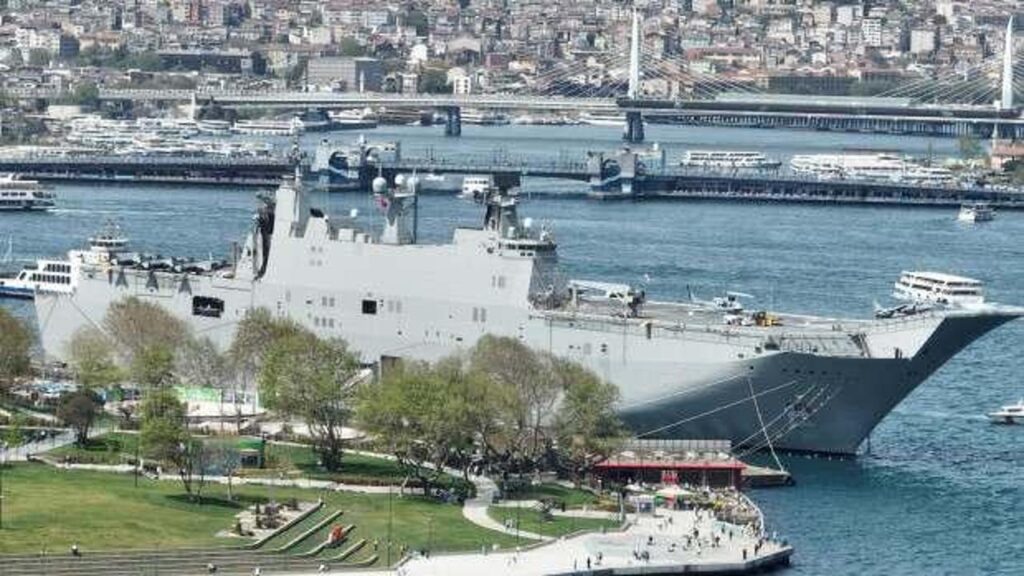 İspanya Hücum Gemisi Sarayburnu Limanı’na demirledi!