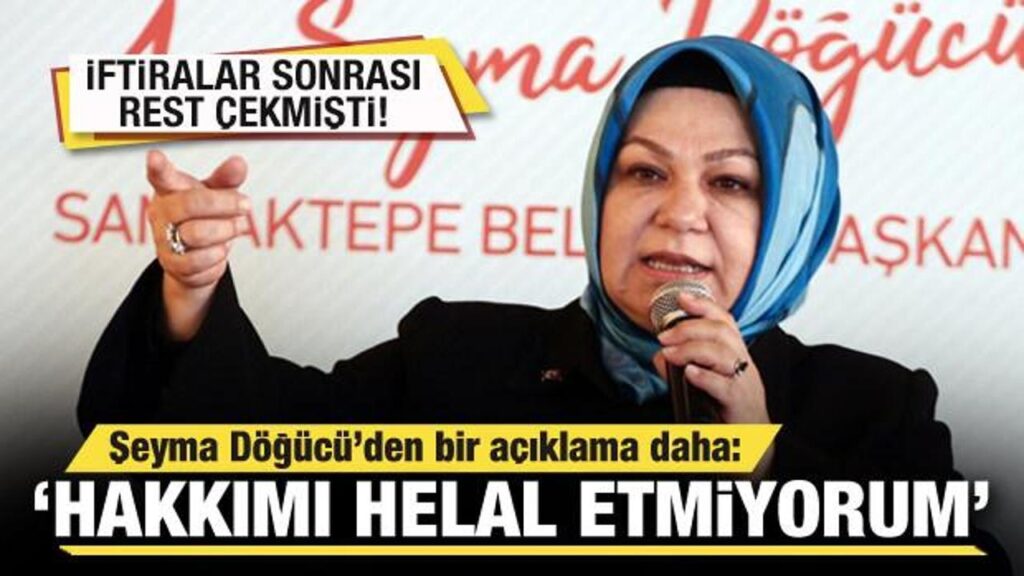 Rest çekmişti! Şeyma Döğücü’den bir açıklama daha geldi: Hakkımı helal etmiyorum!