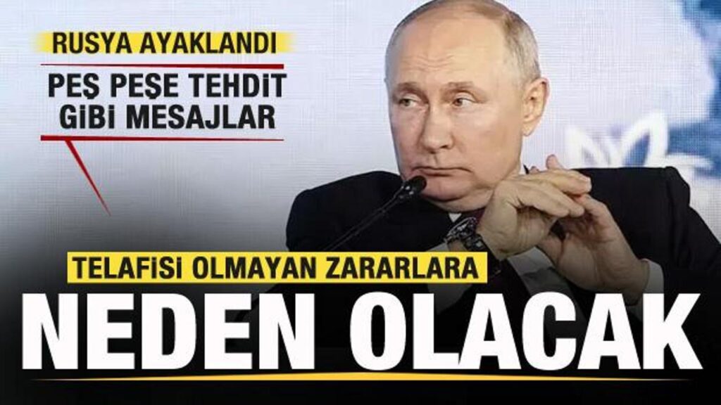 Rusya ayaklandı! Tehdit gibi açıklama: Telafisi olmayan zararlara neden olacak