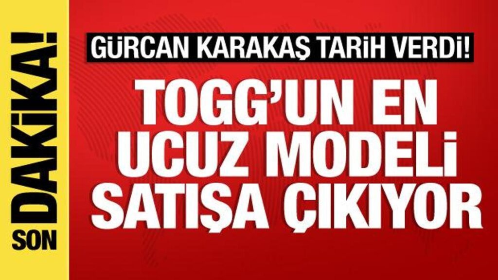 Togg CEO’su Karakaş yeni model T8X için tarih verdi