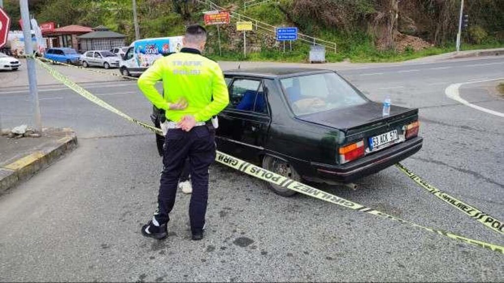 Trabzon’da trafikte silahlı yol verme kavgası; 1 sürücü ağır yaralı