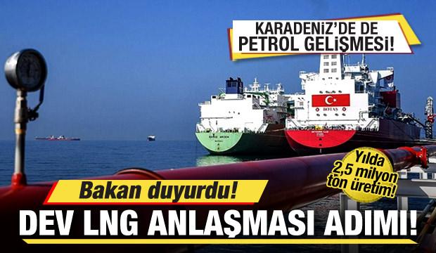 Bakan Bayraktar duyurdu! Türkiye ve ABD arasında dev LNG anlaşması imzalandı