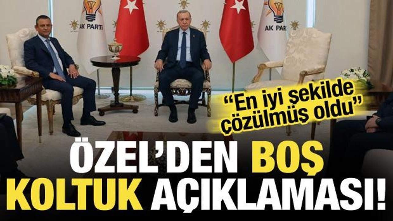 Cumhurbaşkanı Erdoğan, CHP'ye ne zaman gidecek? Özgür Özel'den açıklama geldi