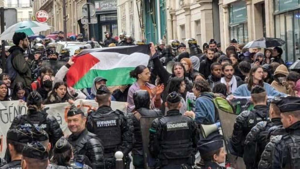 Fransa’da liselerde Gazze’ye destek protestosu düzenlenecek