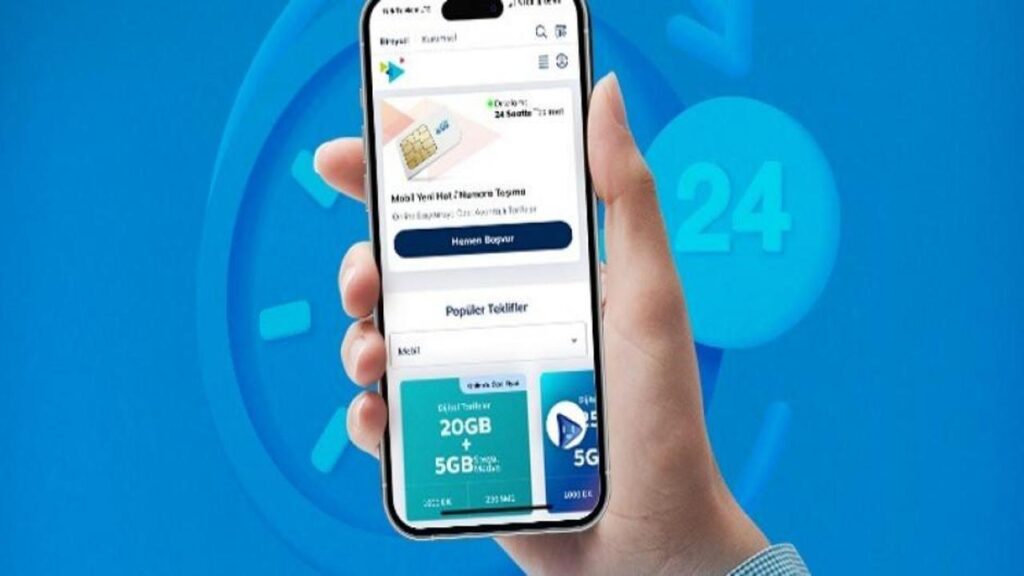Türk Telekom’dan online başvuruya özel büyük kolaylık: 24 saatte adrese SIM kart teslimi