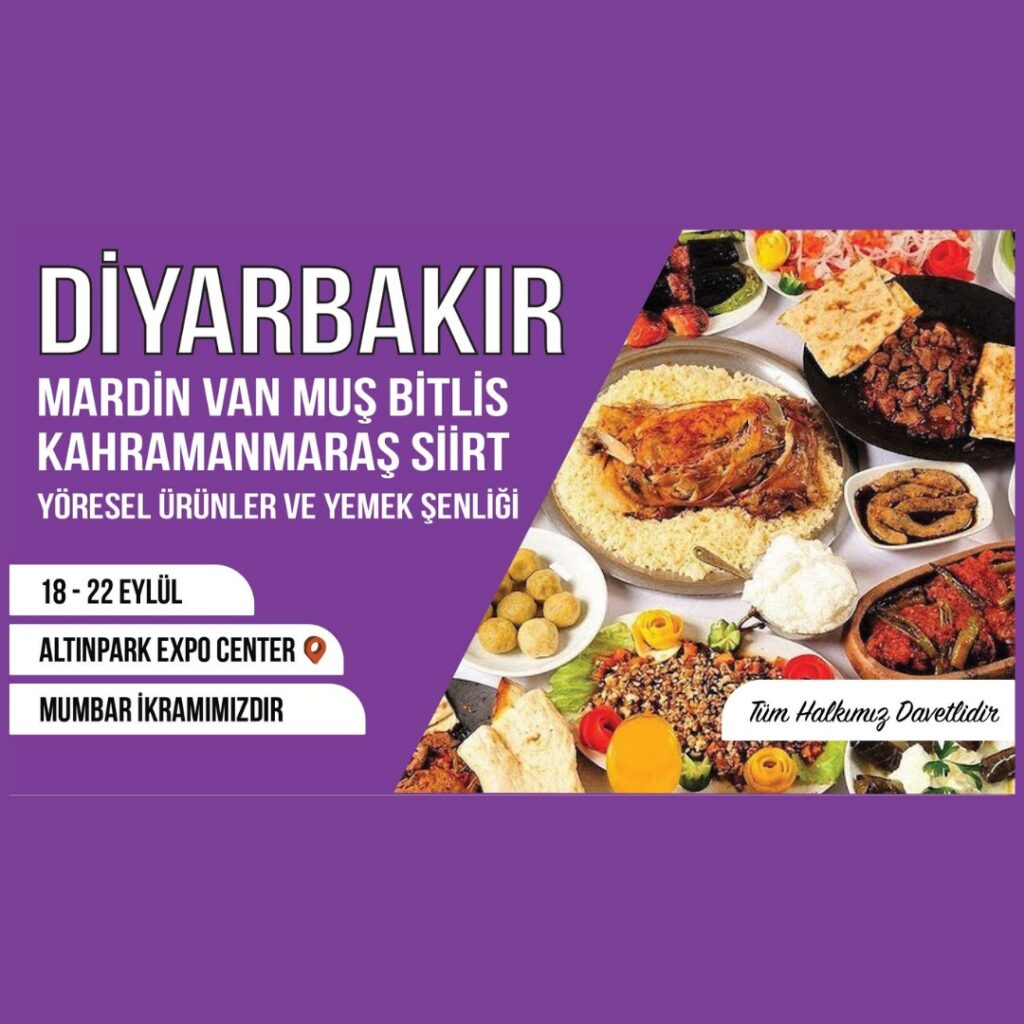 Altınpark Expo Ankara’da Lezzet Dolu Şenlik: Recep Turna’nın Öncülüğünde Turna Organizasyonun Yöresel Yemek Festivali Başlıyor