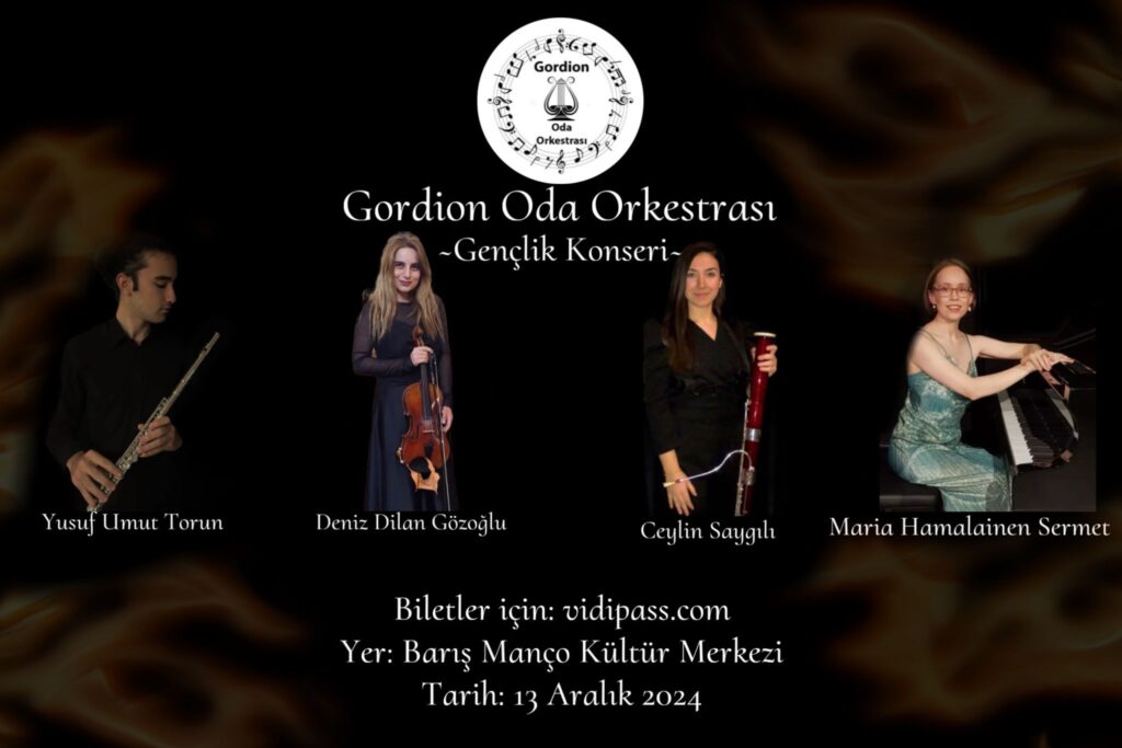 Genç Yetenekleri Desteklemek İçin Gordion Oda Orkestrası Konserleri